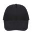 Casquette de baseball buffalo unisexe noir SOLS