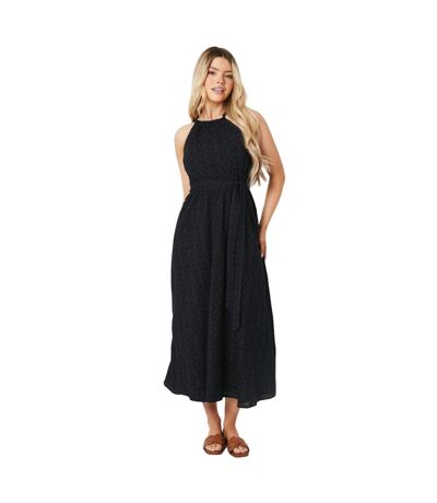 Robe mi-longue femme noir Dorothy Perkins