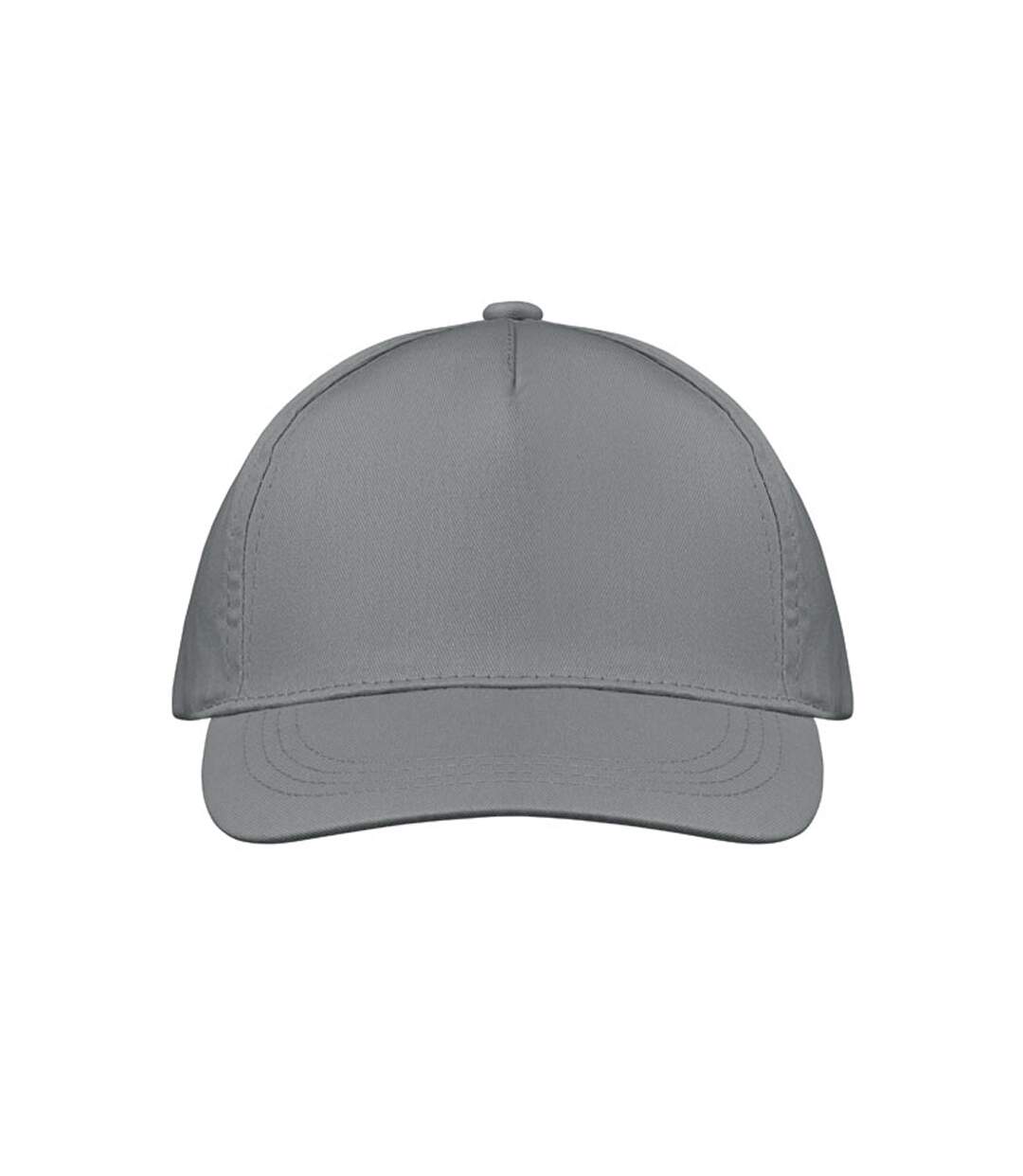 Buzz 5 Panel Baseball Cap Grey MidOcean-4