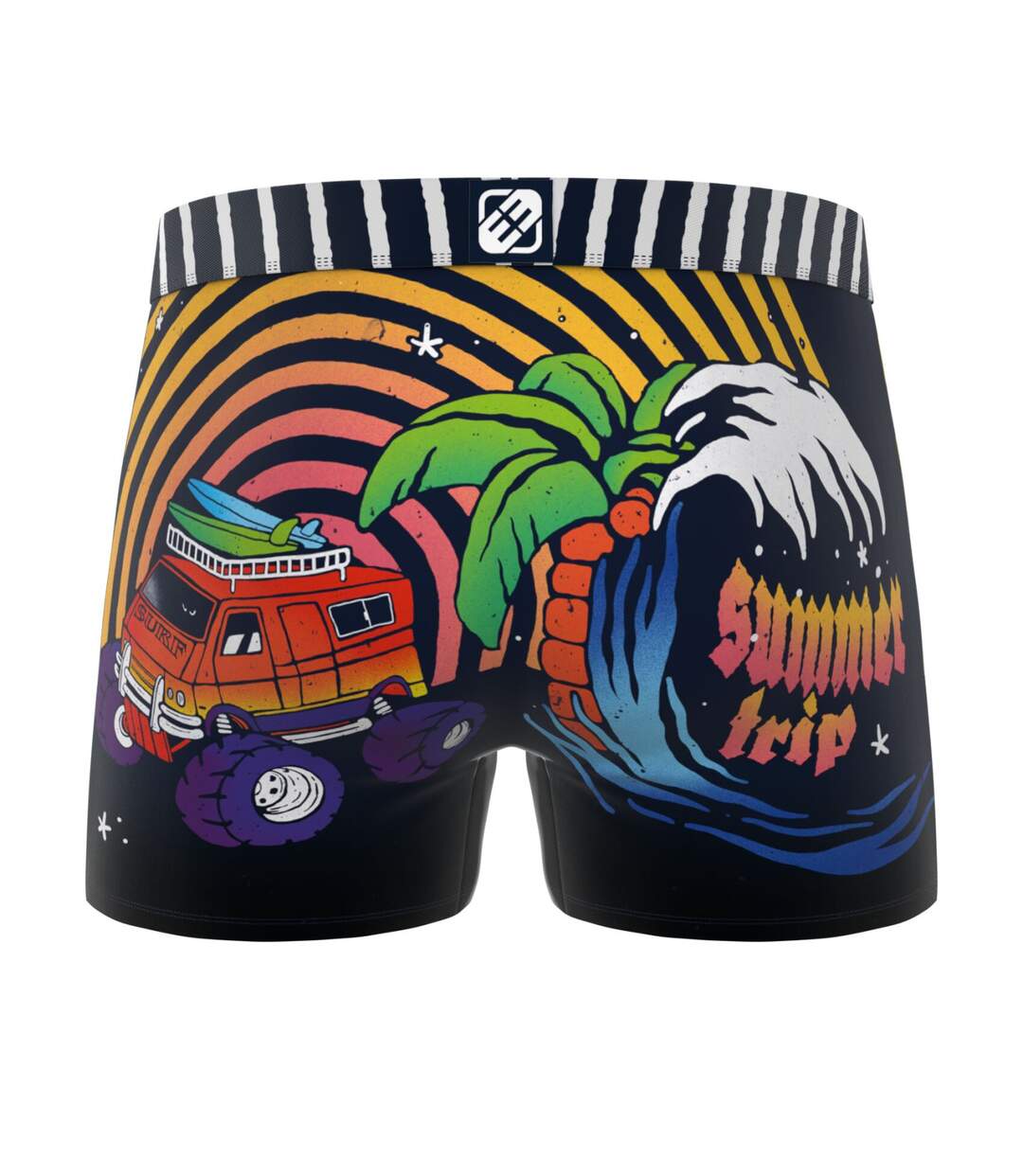 Lot de 3 boxers homme Retro Summer Freegun-4