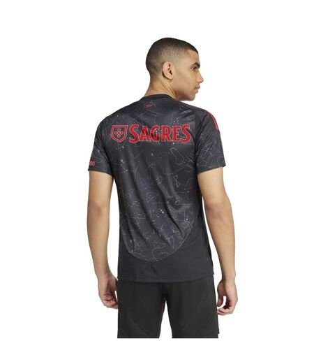 Maillot Extérieur Motif/style Sl Benfica 2024/2025 Homme Noir Adidas