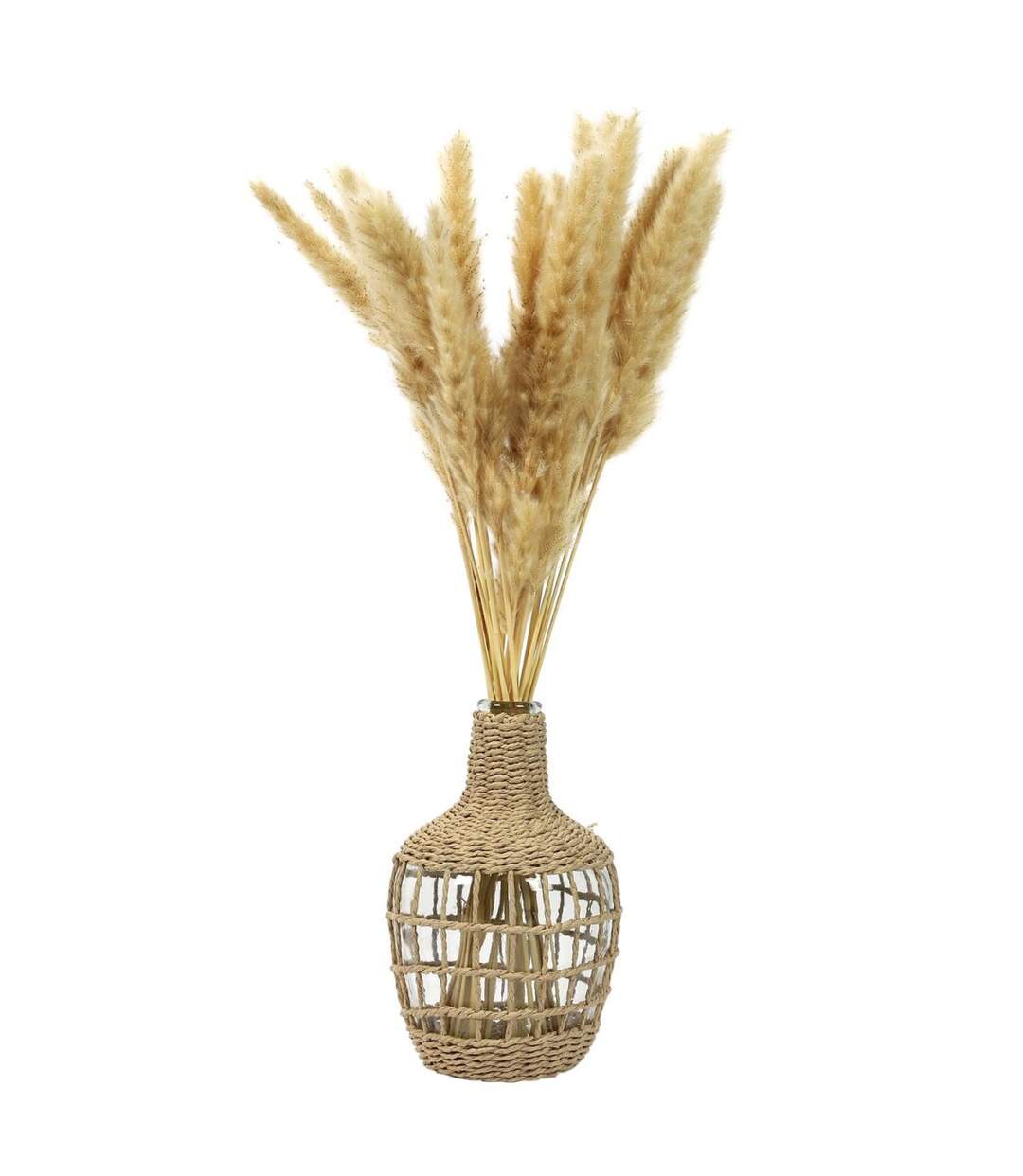 Vase Design Dame Jeanne Tressée 25cm Naturel-2