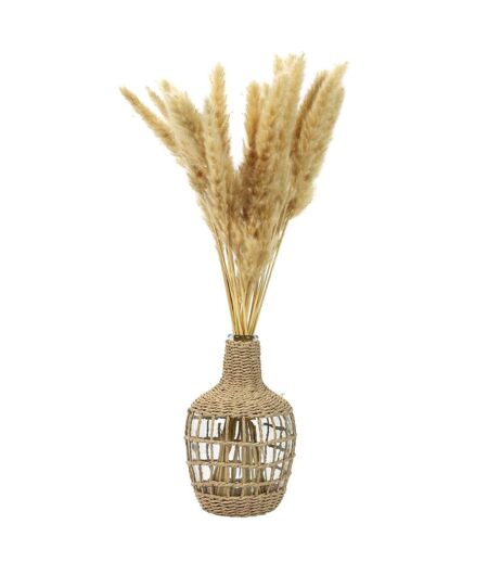 Vase Design Dame Jeanne Tressée 25cm Naturel