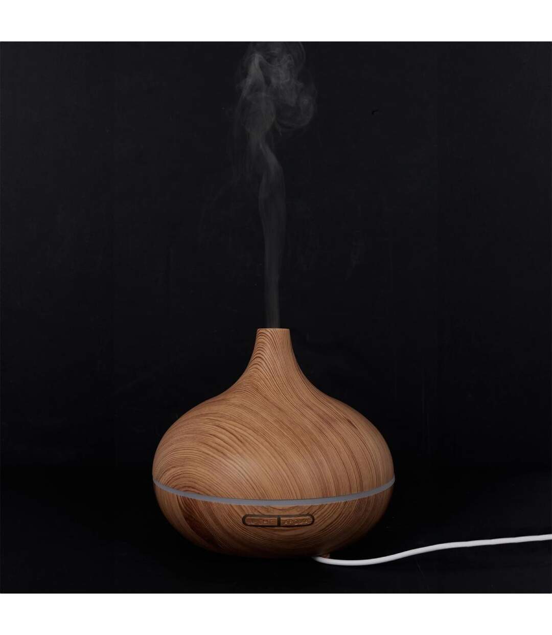 Diffuseur d'Ambiance Lumineux LED 300ml Marron-2