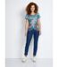 Tee-shirt manches kimono effet blousant-4