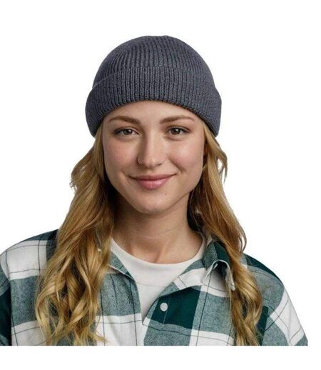 Bonnet Ervin Merino Femme Graphite Gris Buff
