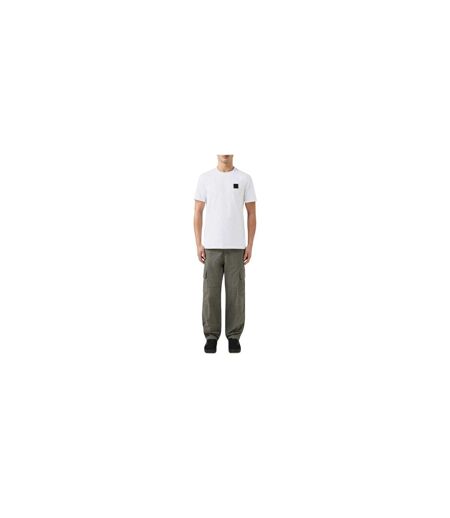 Mens Patch T-shirt White Patrick
