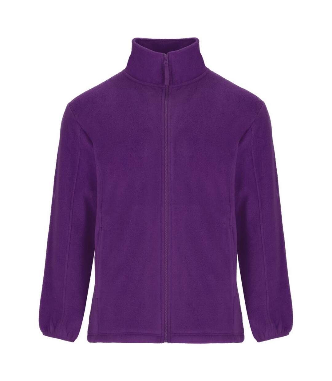 Mens Artic Full Zip Fleece Jacket Purple Roly-1