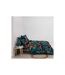 Parure de Lit 6 Pièces Meryl 240x220cm Bleu-2