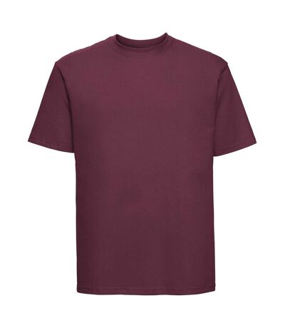 T-shirt À Manches Courtes Homme Bordeaux Russell