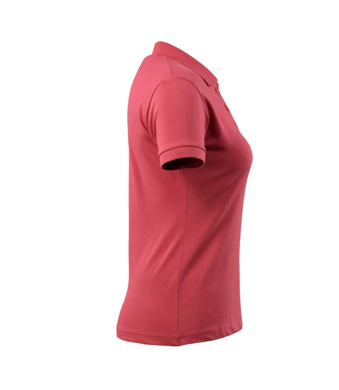 Womens/ladies Grasse Crossover Polo Shirt Raspberry Red Mascot-4
