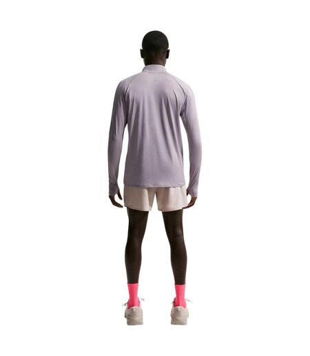 Haut Motif/style Course À Pied Stride Homme Pourpre Nike