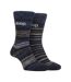 Men's 2 Pack Tech Thermal Boot Socks | Chunky Winter Performance Socks-1