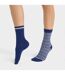 Lot de 2 paires de chaussettes Femme Coton Style