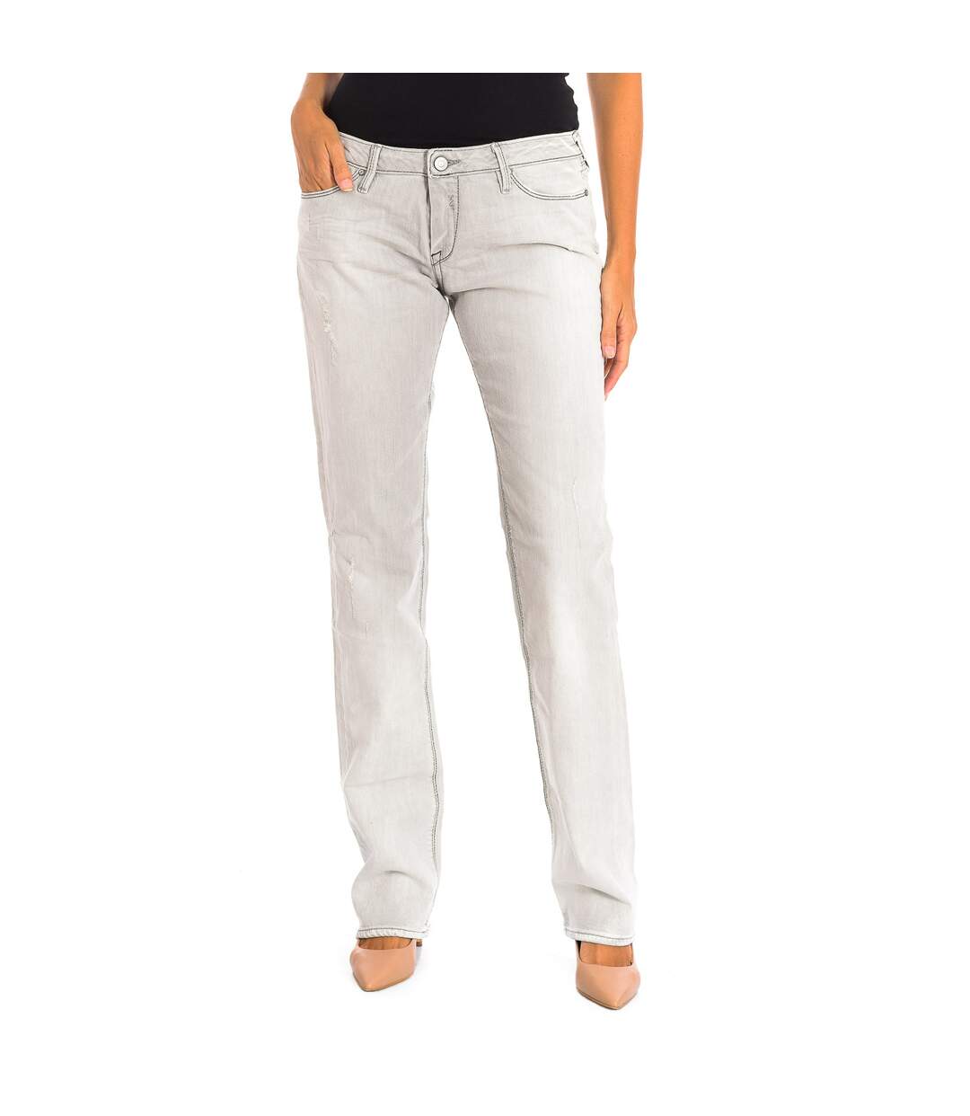 JFASTRIDW701 women's long jeans-1