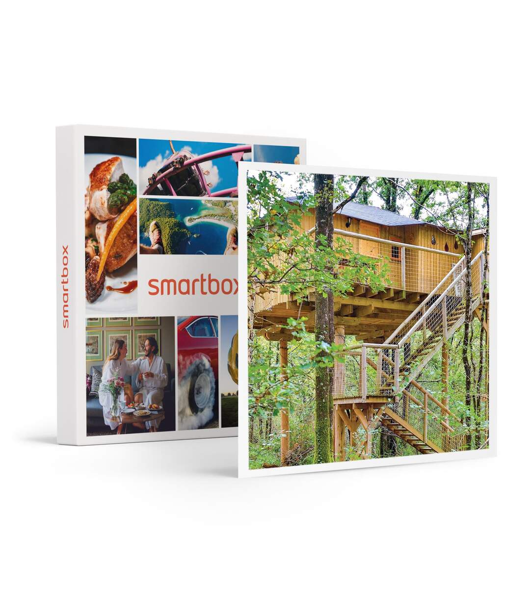 3 jours en famille dans une maison dans les arbres avec mini-golf près de Poitiers - SMARTBOX - Coffret Cadeau Séjour-1