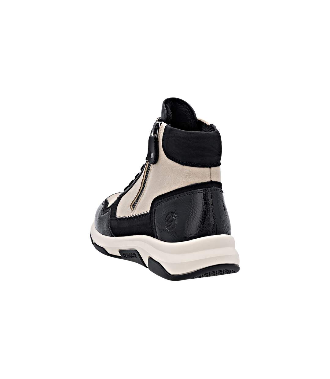 Basket Montante cuir Remonte Lagro-4
