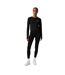 T-shirt Court Manches Raglan Femme Noir Everlast-1