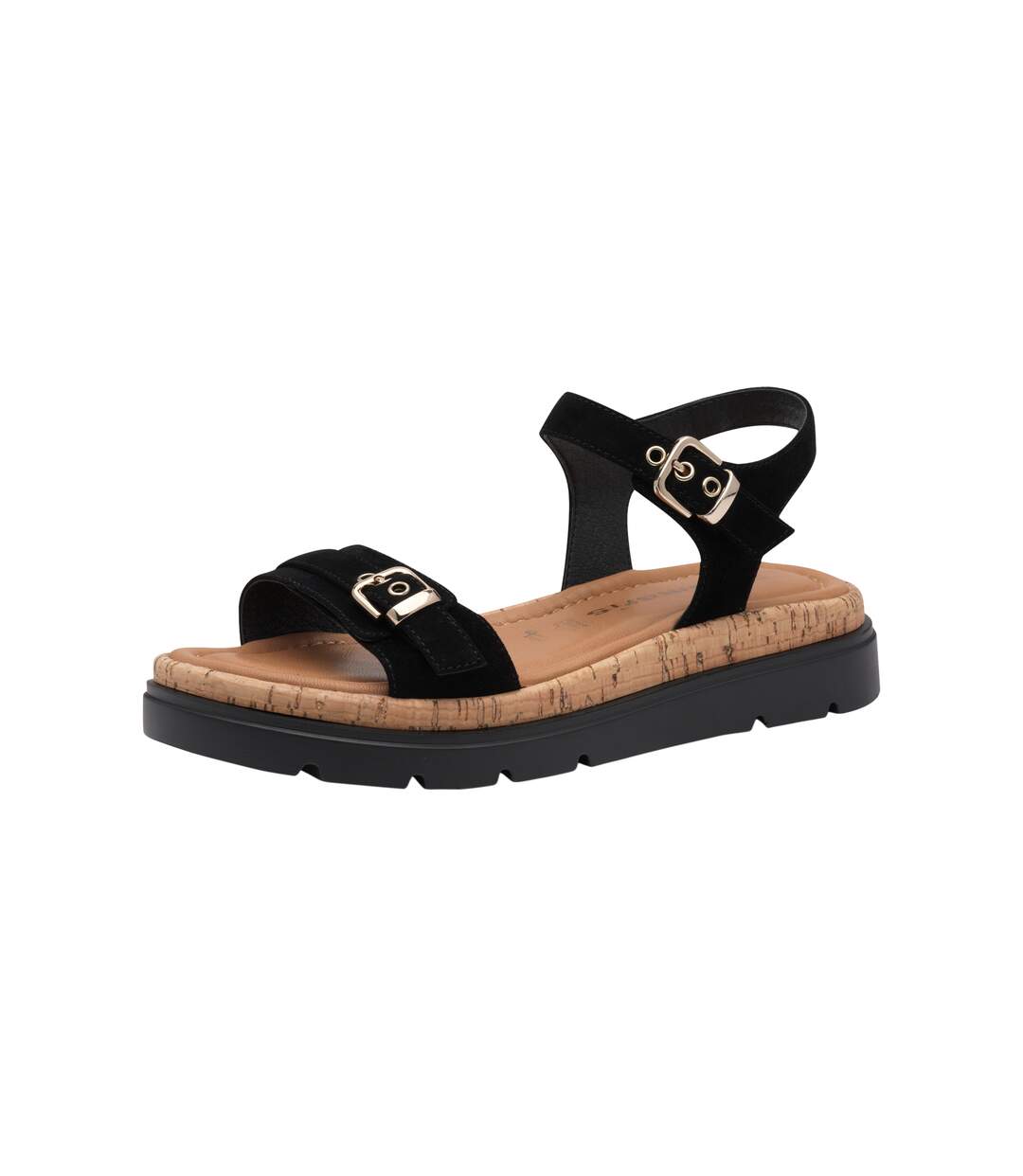 Sandales Compensé Cuir Tamaris-3