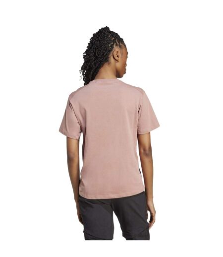 T-shirt Motif/style Classique Terrex Femme Orange Clair Adidas