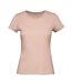 B&C Womens/Ladies Favourite Organic Cotton Crew T-Shirt (Millennial Pink) - UTBC3641