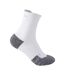 Womens/ladies Running Crew Socks White Grey Karrimor-2
