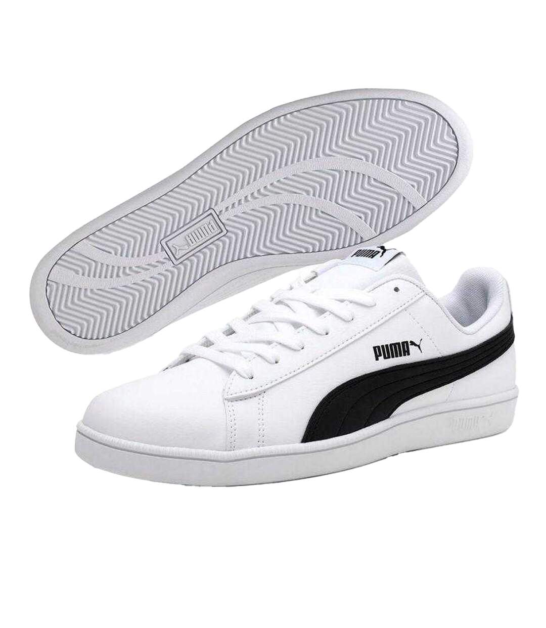 Baskets Motif/style Classique Up Homme Blanc Puma-4