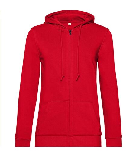 Sweat À Capuche Inspire Adulte Rouge B&C