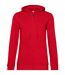 Sweat À Capuche Inspire Adulte Rouge B&C-1