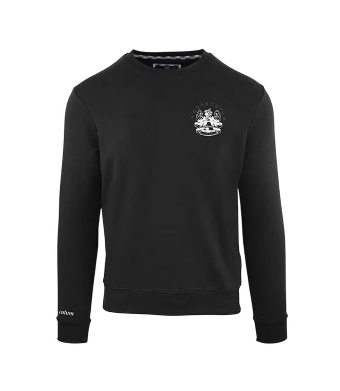 Sweat Motif/style Logo Brodé Homme Noir Aquascutum-1