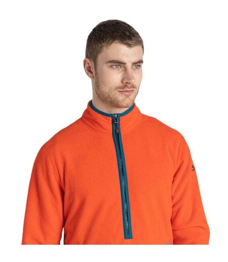 Mens Mock Neck Regular Sweatshirt Macaw Red Craghoppers