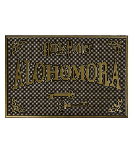 Harry Potter - Paillasson ALOHOMORA (Cuivre / Noir) (Taille unique) - UTPM1016
