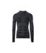 Mens Camo Thermoactive Thermal Top Black Magnum-1