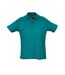 Polo Summer Homme Bleu Canard SOLS-1