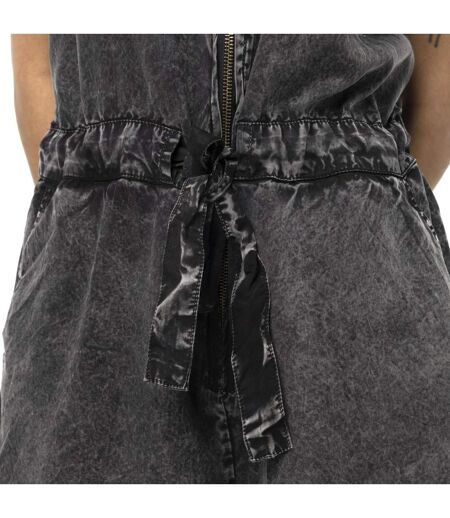 Combi short zippé à manches courtes femme avec patch Ltd Original Vondutch