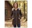 Manteau Polaire Femme Contre-collé MAYFLOWER TOKYO3 – Marron Chocolat-1