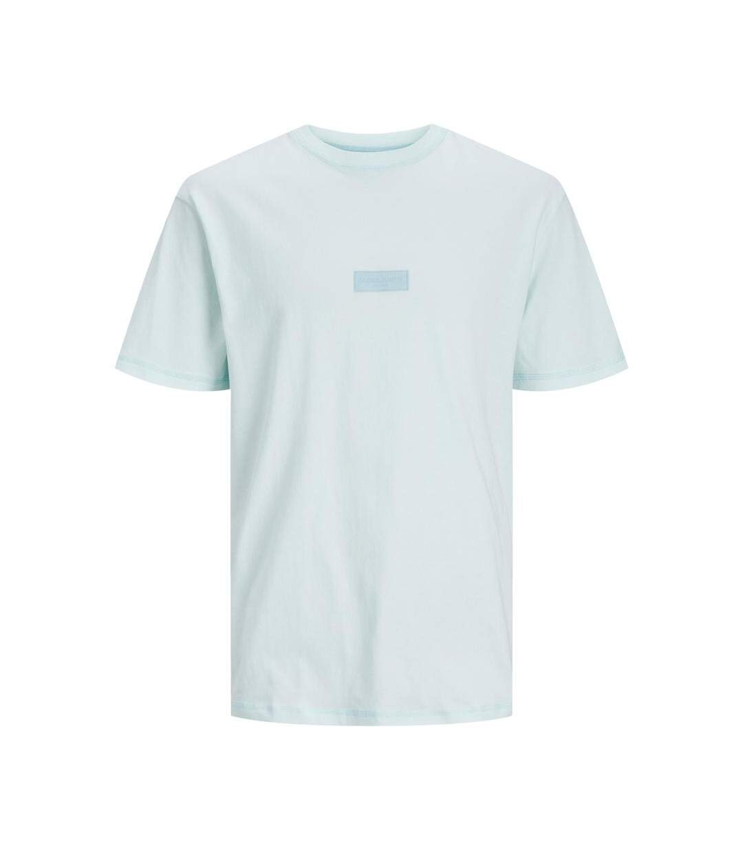 T-shirt Bleu Homme Jack & Jones 12234809 - S