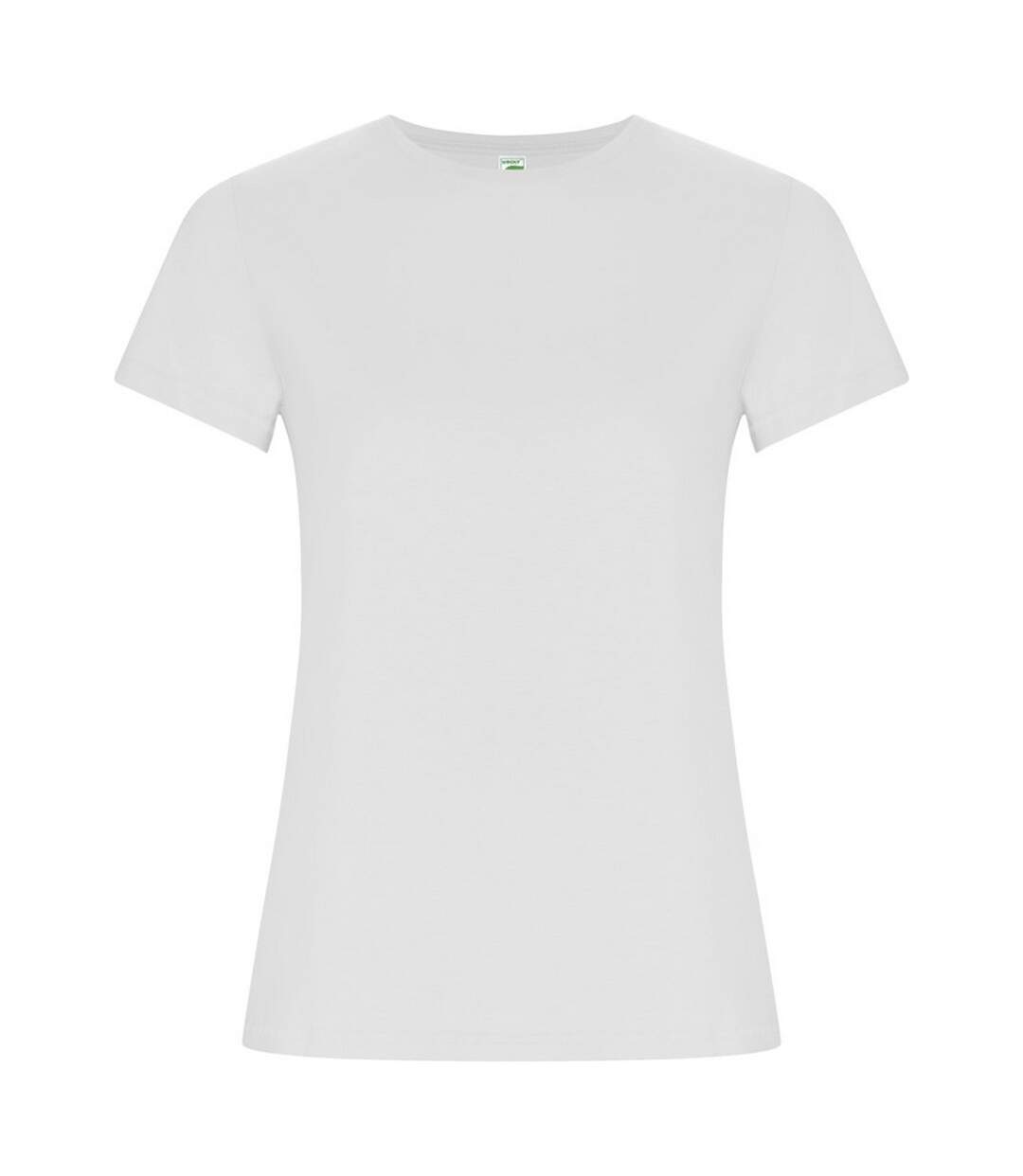 Womens/ladies Golden T-shirt White Roly-1