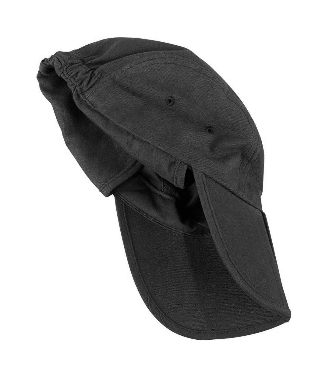 Lot de 2  casquettes légionnaire pliables adulte noir Result-3