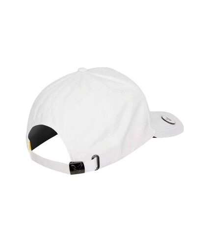 Mens ballmarker logo cap white Lyle & Scott