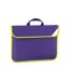 Quadra High-Vis Book Bag (Purple) (One Size) - UTRW10034