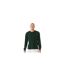 Unisex Adult Heavyweight Boxy Long-sleeved T-shirt Forest Green Bella + Canvas-1