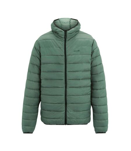Mens Marizion Baffled Hooded Padded Jacket Dark Forest Green Regatta