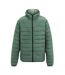 Mens Marizion Baffled Hooded Padded Jacket Dark Forest Green Regatta-1