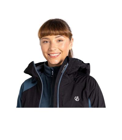 Womens/ladies Traversing Waterproof Jacket Black Orion Dare 2B