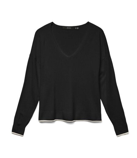 Pull noir femme vero moda breezess