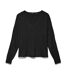 Pull noir femme vero moda breezess-1