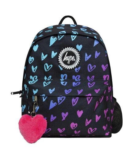 Kids Patterned Hearts Backpack with Adjustable Straps | School Travel Bag