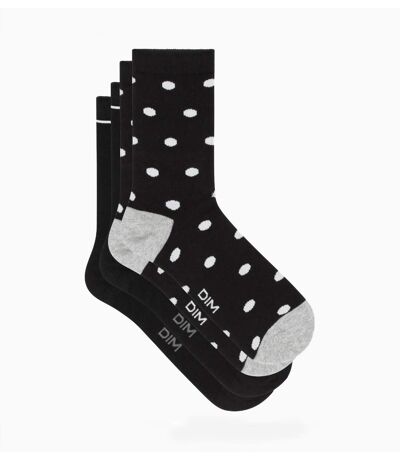 Lot de 2 paires de chaussettes Coton Style