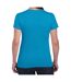 Gildan - T-shirt - Femme (Bleu saphir Chiné) - UTPC5936